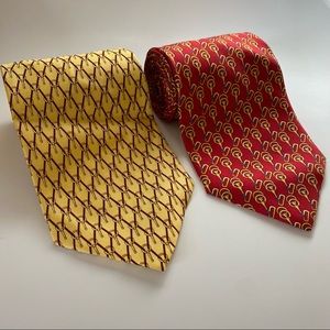Botticelli || Set of Two 100% Silk Ties